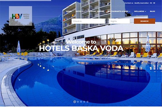 Hotels Baška Voda